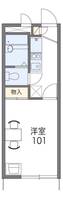 レオパレスプレミール望星台の間取り