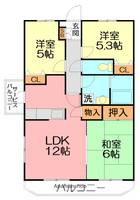 物件の間取り画像