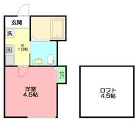 ベイルーム鎌倉山崎の間取り