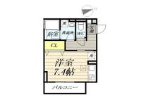 クレールの間取り
