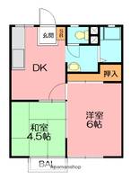 物件の間取り画像