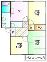 物件の間取り画像