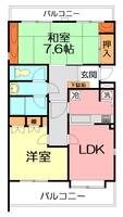 物件の間取り画像