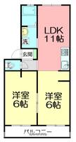 物件の間取り画像