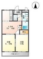 物件の間取り画像