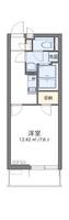 クレイノぬくもり302の間取り