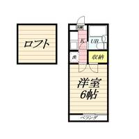 日美コーポの間取り