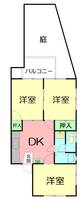 物件の間取り画像