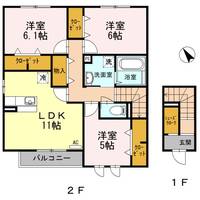 物件の間取り画像