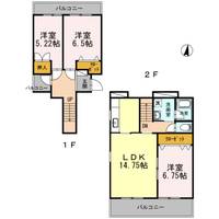 テレパレス湘南平塚 1号棟の間取り