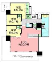 物件の間取り画像