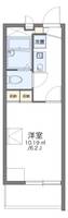 レオパレスナガシマの間取り