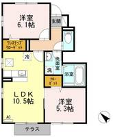 物件の間取り画像