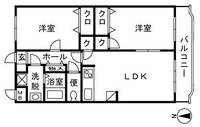 物件の間取り画像
