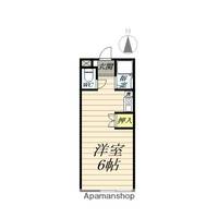 プチメゾン栢山203の間取り