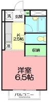 エステート湘南の間取り