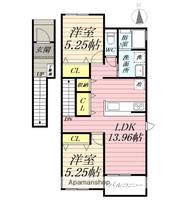 物件の間取り画像