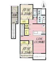 物件の間取り画像