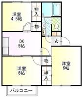 物件の間取り画像