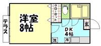メイプルハイツの間取り