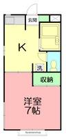 フェリース21の間取り