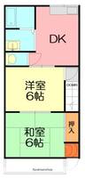 恵巳ハイツの間取り