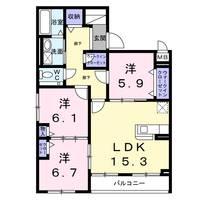 物件の間取り画像