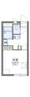 レオパレスSORAI2000の間取り