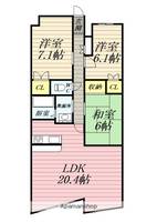 物件の間取り画像