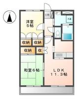 グランディール茅ヶ崎の間取り