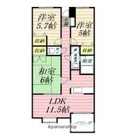 物件の間取り画像