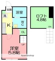 物件の間取り画像