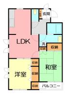 物件の間取り画像