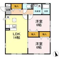 物件の間取り画像