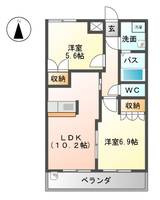 すぎのきハイム00205の間取り