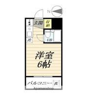 コアクレスト大和東の間取り