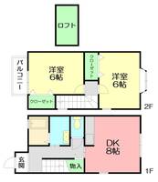 物件の間取り画像