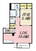 フローラルKの間取り