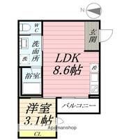 シーキューブ東海岸南の間取り