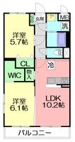 物件の間取り画像