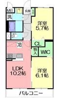 物件の間取り画像