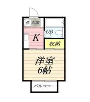 ビラマーサA1-Dの間取り
