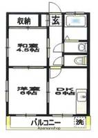 マンション萩が丘の間取り