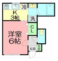 フローラの間取り