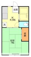 内藤ハイツの間取り