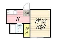 鈴川ハイツⅡの間取り