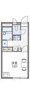 レオパレス船道の間取り