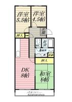 コーポラス587の間取り