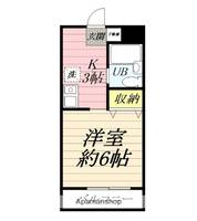 渚マンションの間取り
