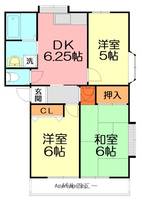 グランシャリオⅤ号棟の間取り